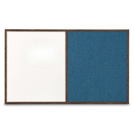 United Visual Products Sliding Door Indoor Enclosed Corkboard, 3 UV9000ACSH-GOLD-PUMICE